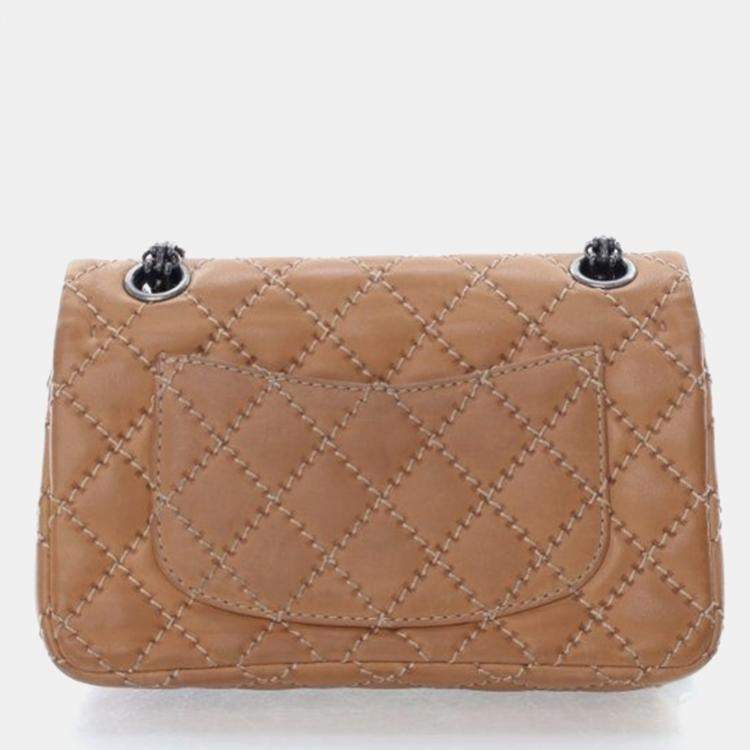 Pre Owned Chanel Mini Sheepskin Reissue 2.55 Flap Bag 224