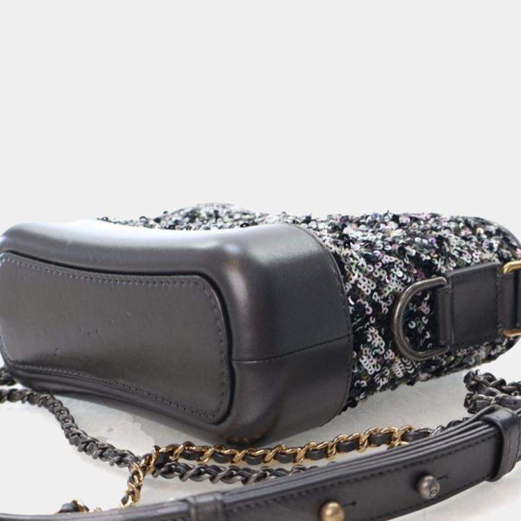 Pre Owned Chanel Small Sequins Gabrielle Hobo