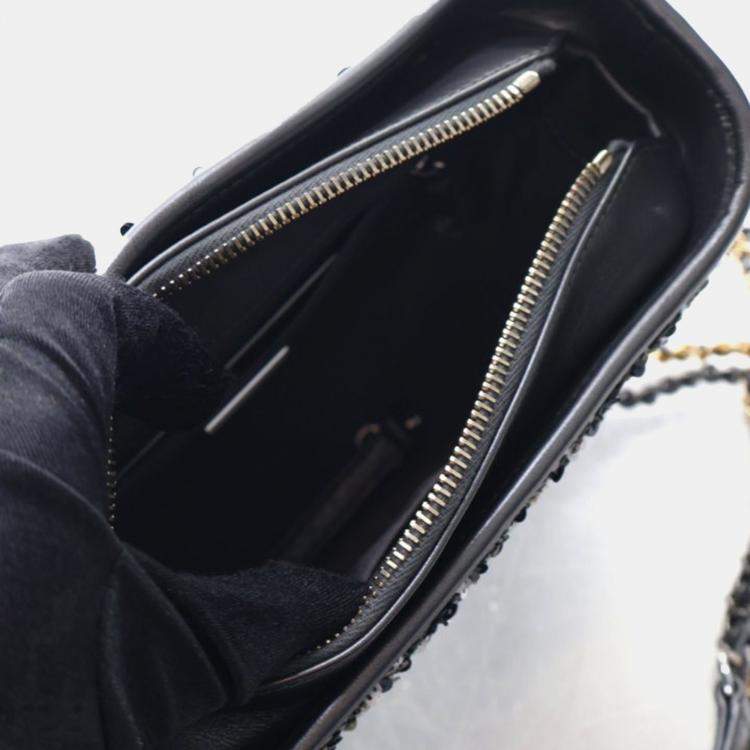 Pre Owned Chanel Small Sequins Gabrielle Hobo