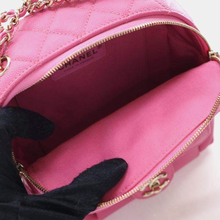 Pre Owned Chanel Small Caviar Day Backpack