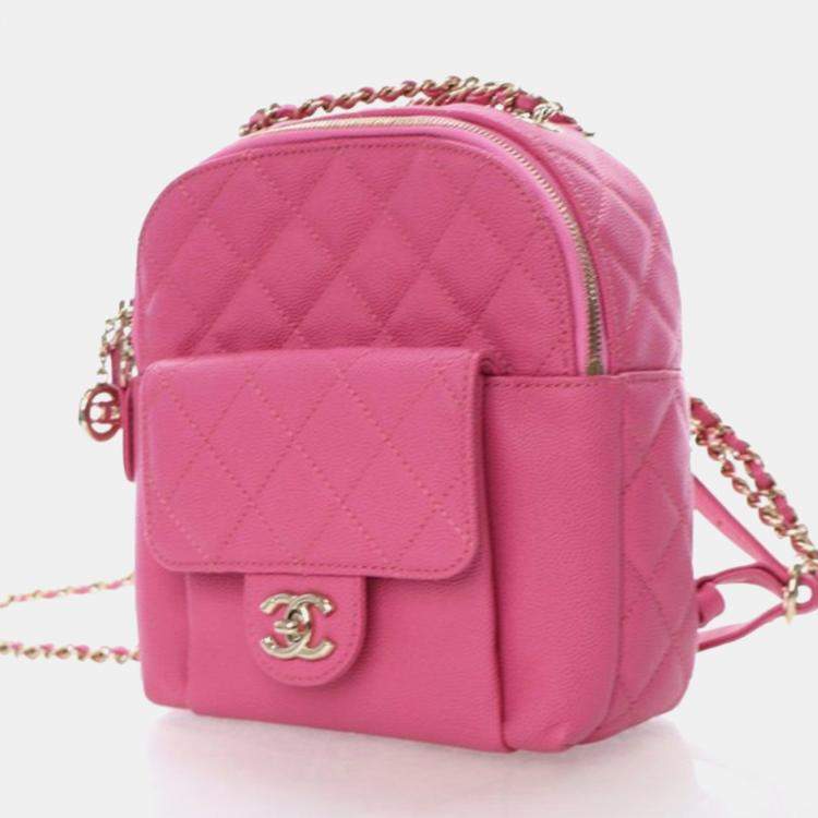 Pre Owned Chanel Small Caviar Day Backpack
