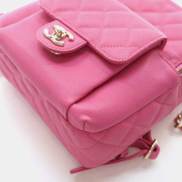Pre Owned Chanel Small Caviar Day Backpack
