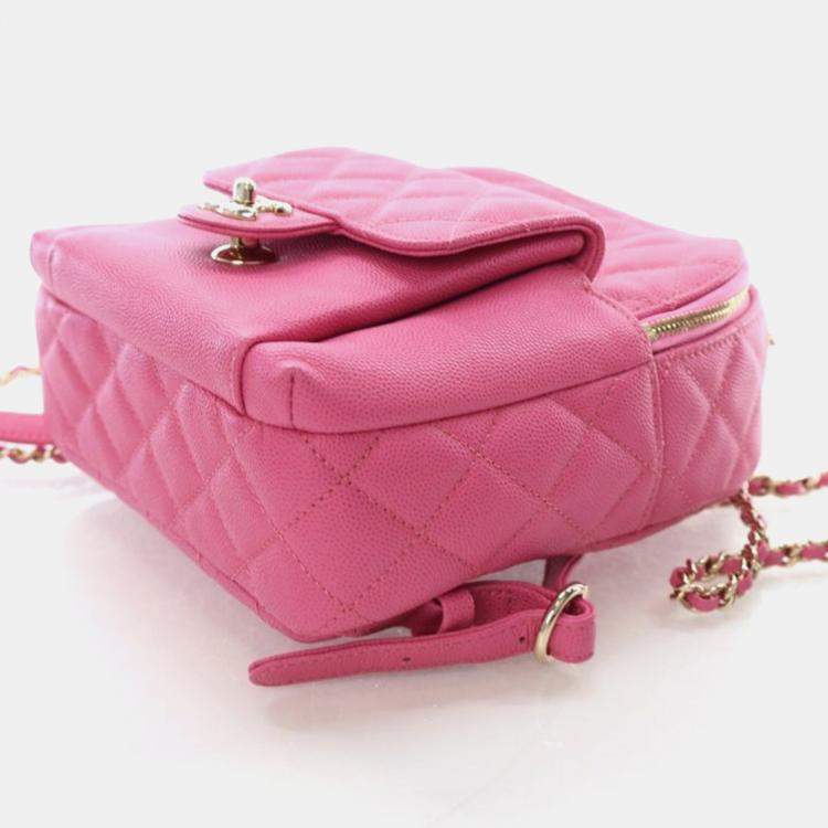 Pre Owned Chanel Small Caviar Day Backpack