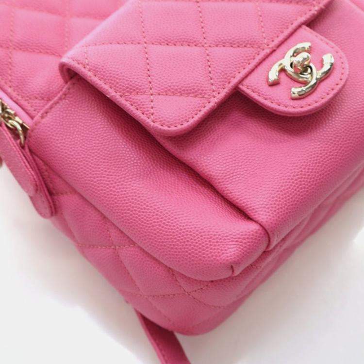 Pre Owned Chanel Small Caviar Day Backpack