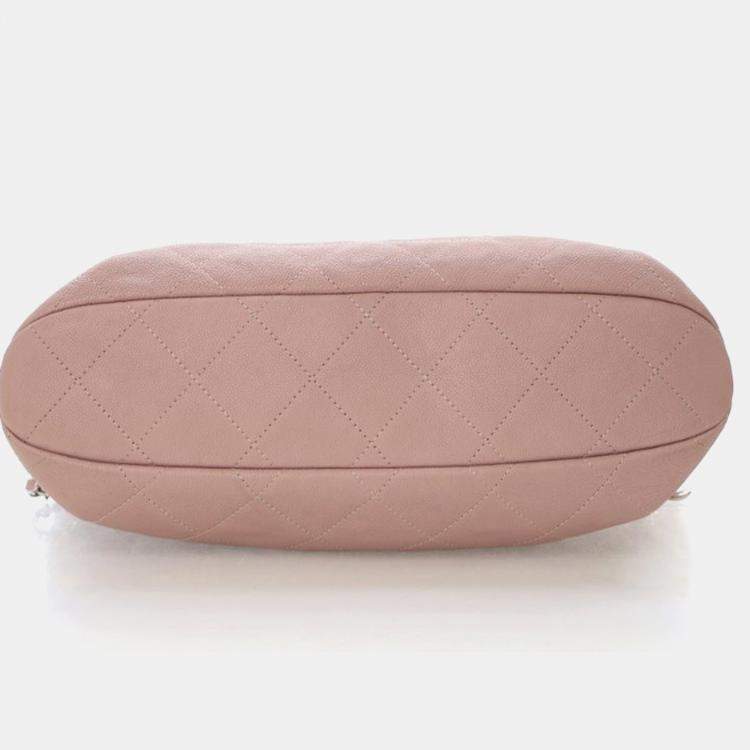 Pre Owned Chanel Caviar Quilted Top Handle Tote