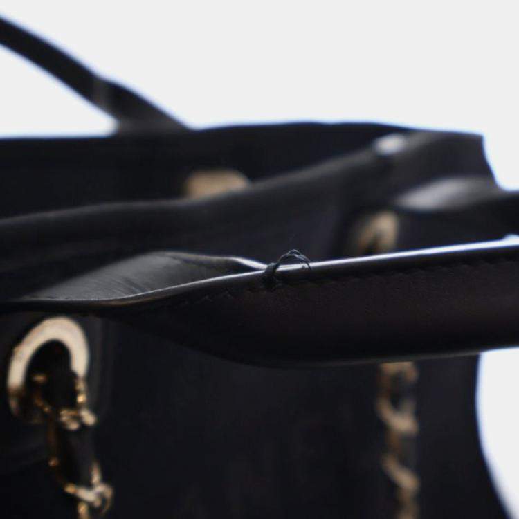 Pre Owned Chanel Small Mixed Fibers Deauville Tote