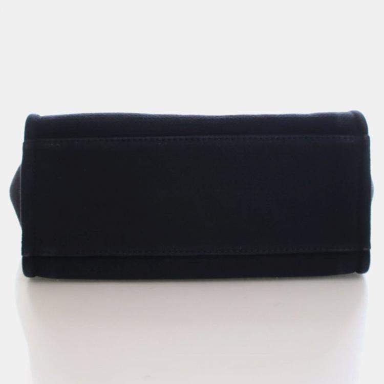 Pre Owned Chanel Small Mixed Fibers Deauville Tote