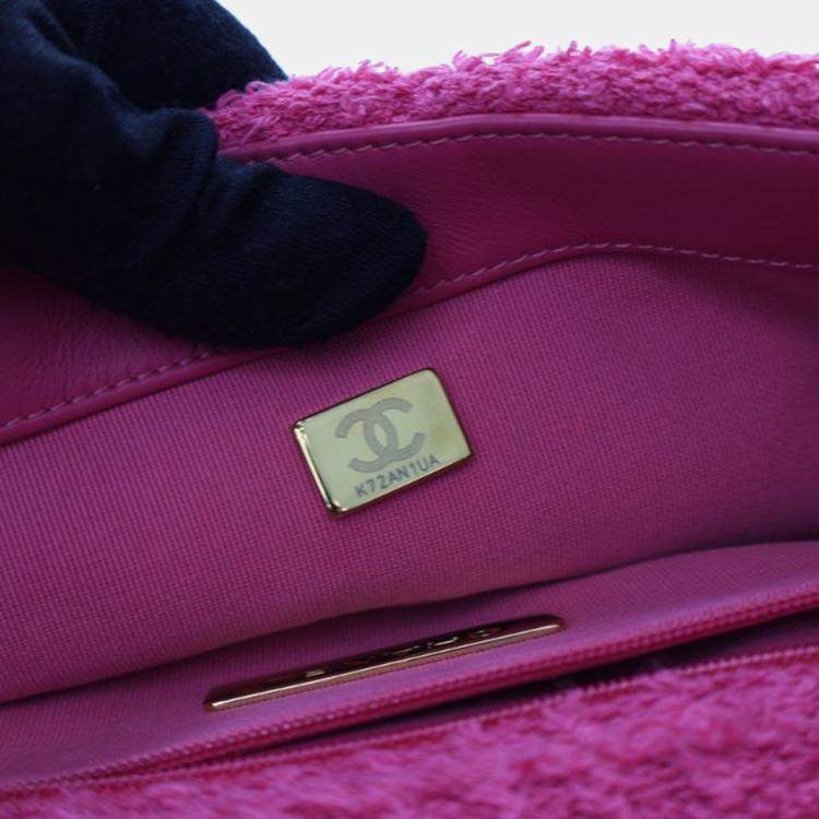 Pre Owned Chanel Small Tweed 19 Flap Bag
