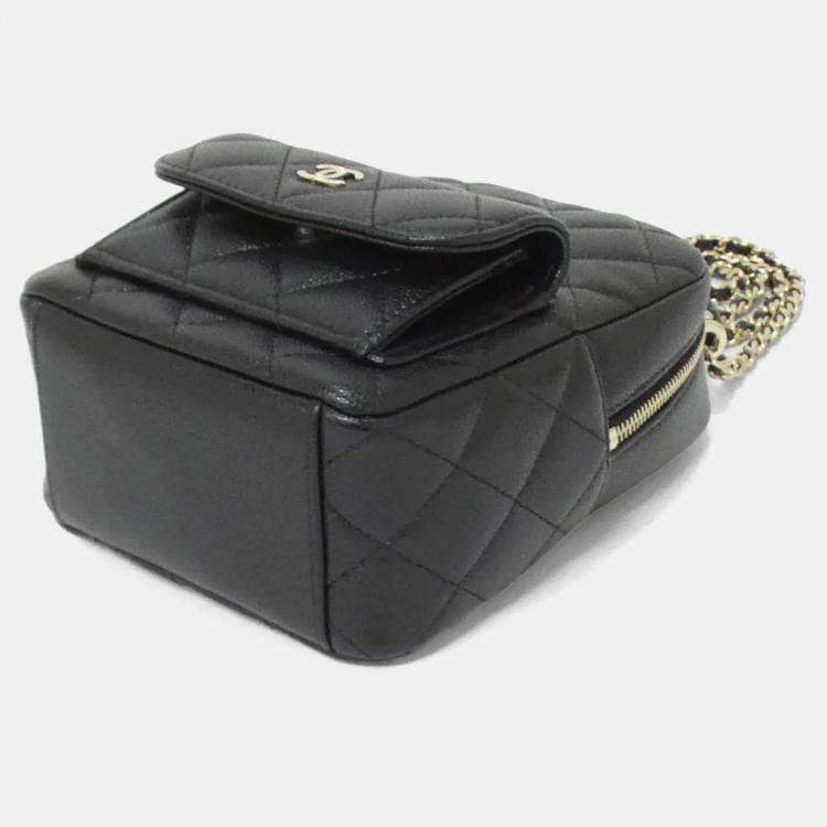 Pre Owned Chanel Timeless Classic Caviar Leather Backpack