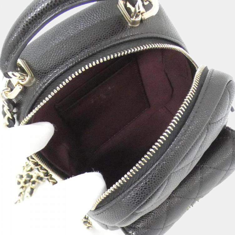 Pre Owned Chanel Timeless Classic Caviar Leather Backpack