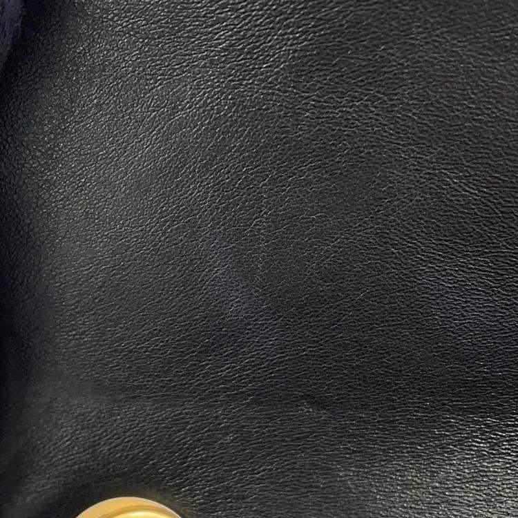 Pre Owned Chanel Chain Shoulder Bag Matelasse Coco Mark Lambskin