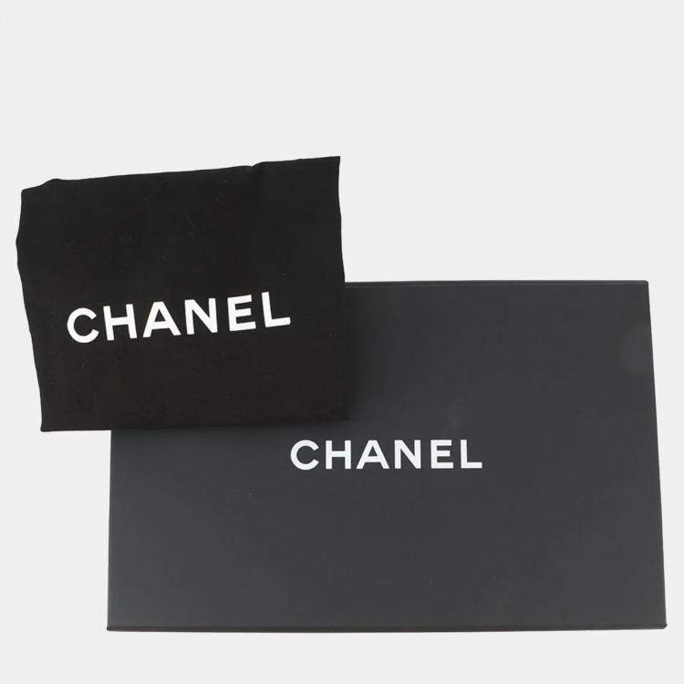 Pre Owned Chanel Chain Shoulder Bag Matelasse Coco Mark Lambskin