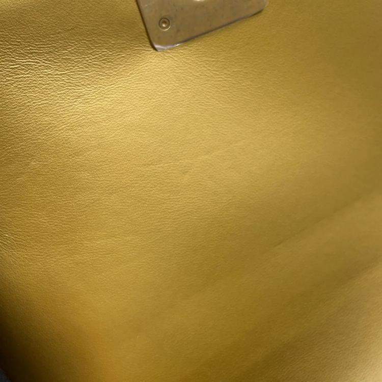 Pre Owned Chanel Chain Shoulder Bag Boy Embossed Leather Coco Mark