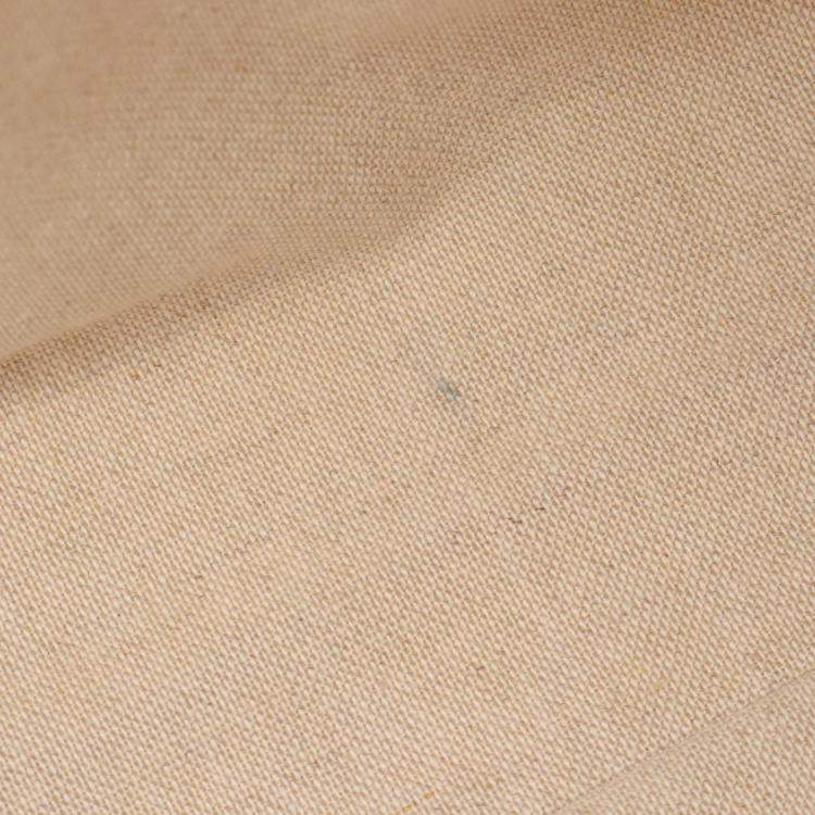 مملوكة مسبقًا Chanel Deauville Beige White Canvas Leather Tote Bag