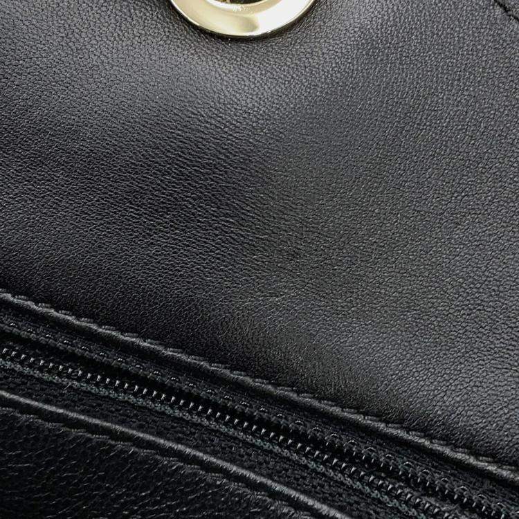 Pre Owned Chanel CC Multicolor Mouton Lambskin Leather Shoulder Bag