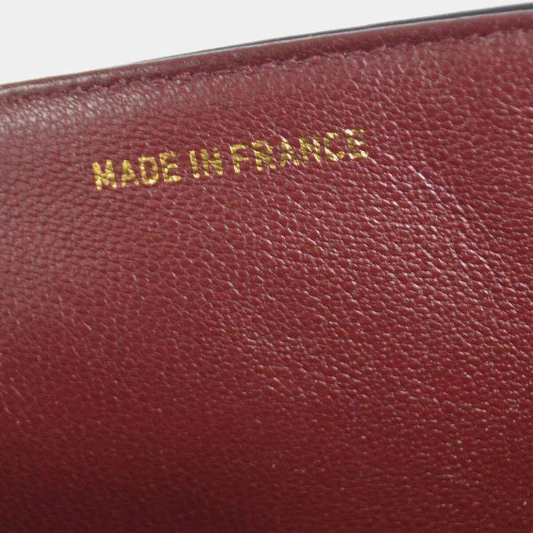 Pre Owned Chanel Black Lambskin Medium Classic Single Flap Shoulder Bag