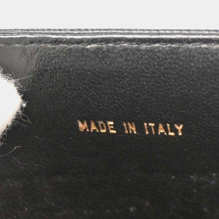 Pre Owned Chanel Black Calfskin Handbag