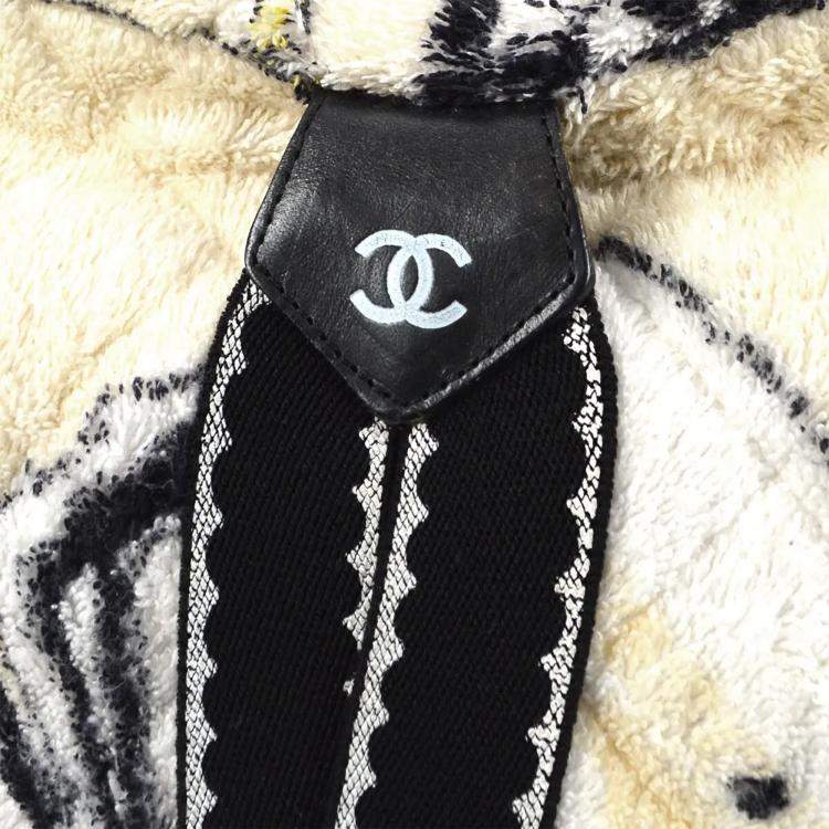 Pre Owned Chanel 1994 Collection Terry Cloth Backpack