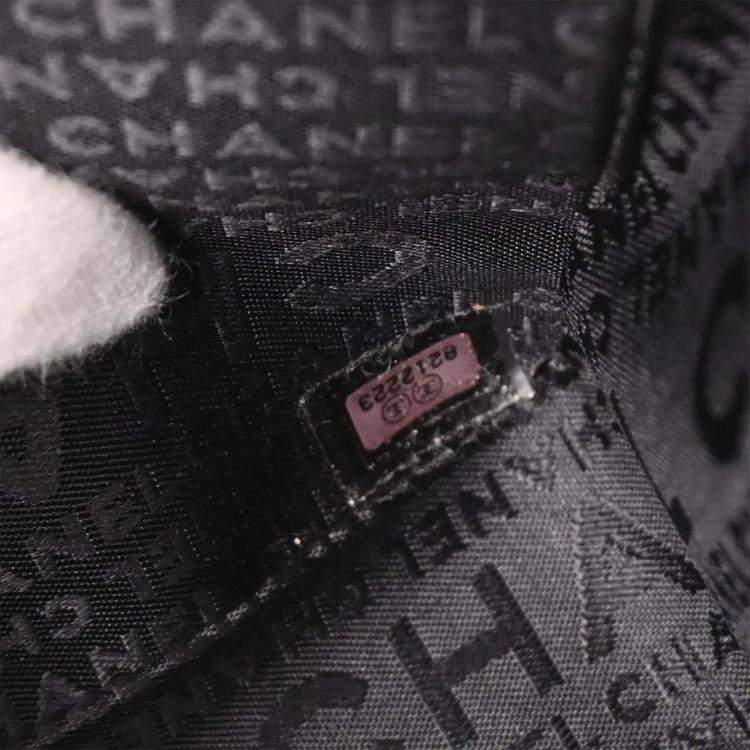 Pre Owned Chanel Brown Calfskin Leather Shoulder Bag