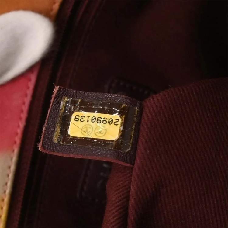 Pre Owned Chanel Flap Yellow Suede Shoulder Bag