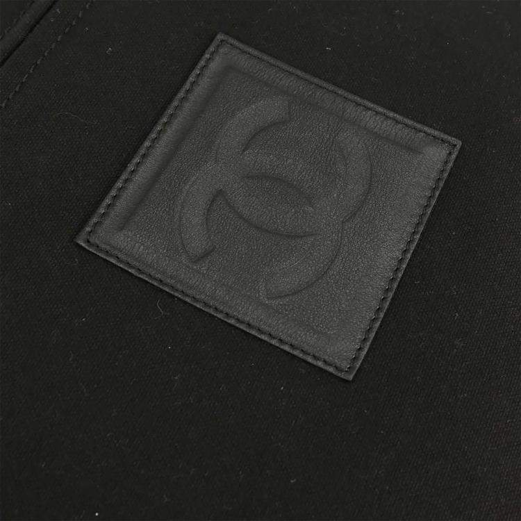 Pre Owned Chanel Sport Line Black Nylon Shoulder Bag