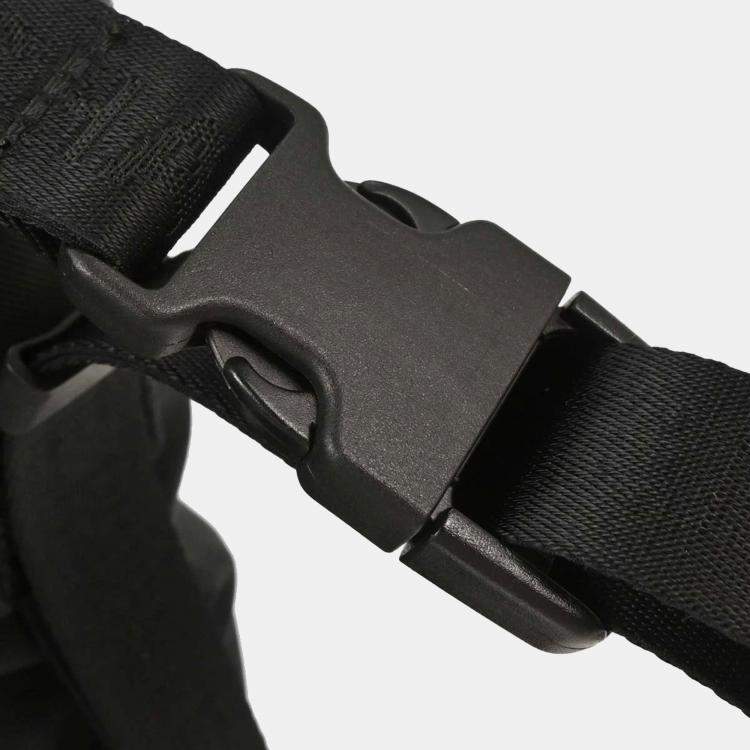 Pre Owned Chanel Sport Line Bottle Holder Black Nylon Shoulder Bag