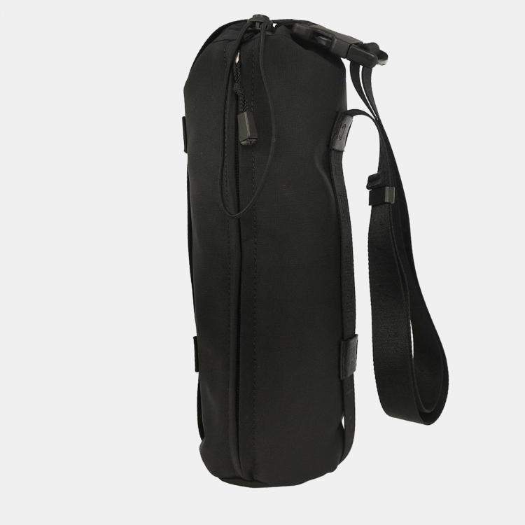 Pre Owned Chanel Sport Line Bottle Holder Black Nylon Shoulder Bag