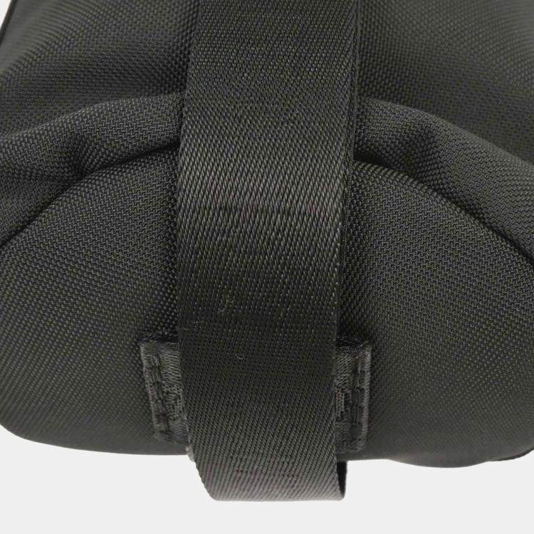 Pre Owned Chanel Sport Line Bottle Holder Black Nylon Shoulder Bag