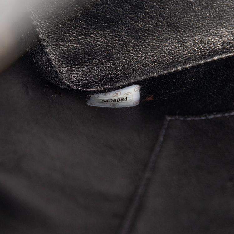 Pre Owned Chanel Black Caviar Medallion Tote