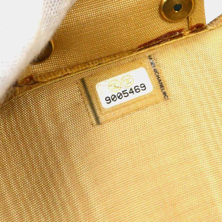 مملوكة مسبقًا Chanel Small Beige Calfskin Leather Key Case