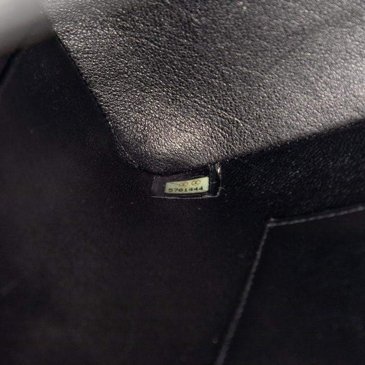 Pre Owned Chanel Black Caviar Medallion Tote