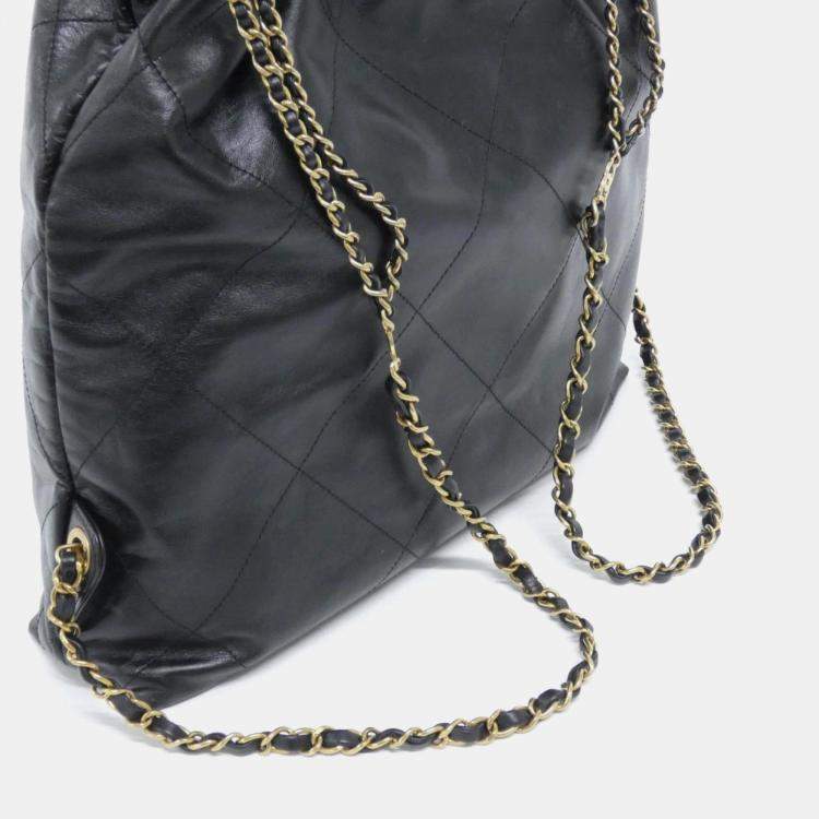 Pre Owned Chanel 22 Line Backpack