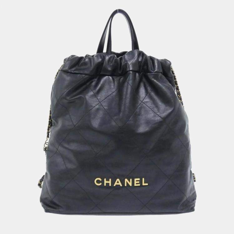 Pre Owned Chanel 22 Line Backpack