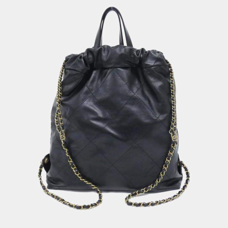 Pre Owned Chanel 22 Line Backpack