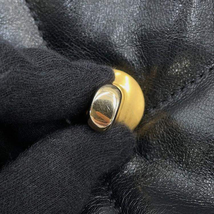 Pre Owned Chanel 19 Matelasse Lambskin Leather Shoulder Bag