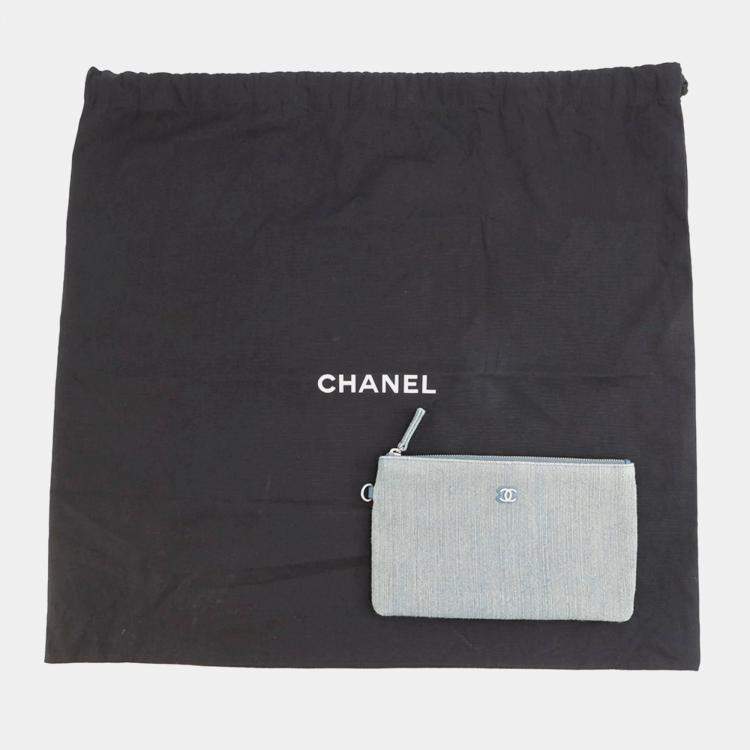 Pre Owned Chanel Deauville Small DenimTote Bag
