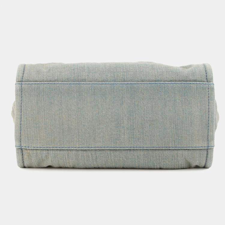 Pre Owned Chanel Deauville Small DenimTote Bag