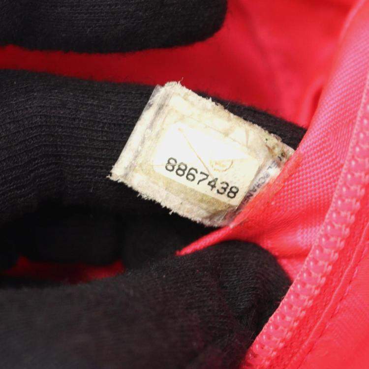 Pre Owned Chanel Cambon Black White Leather Tote Bag