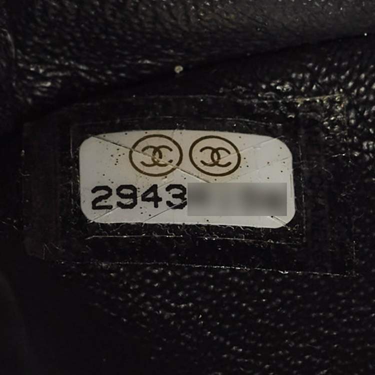 Pre Owned Chanel Classic Single Flap Mini Black/Pink Quilted Patent Leather Bag