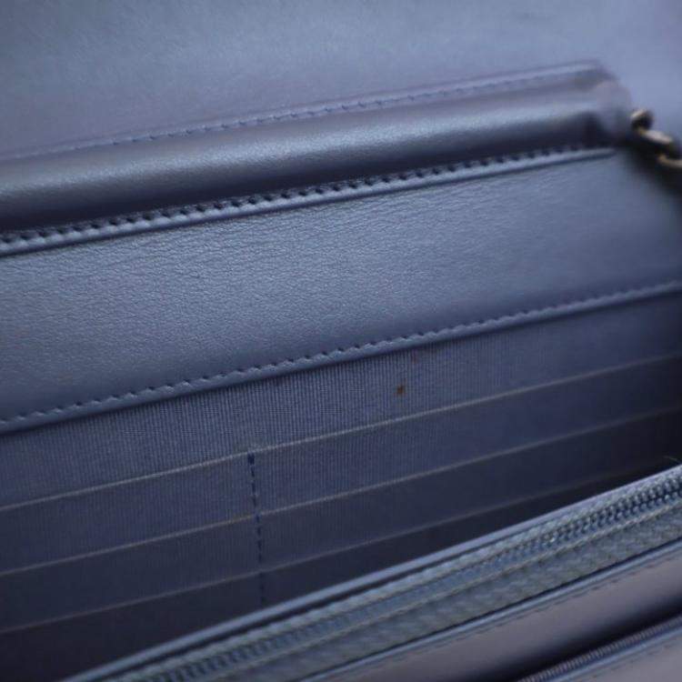 Pre Owned Chanel Calfskin Gabrielle Wallet On Chain (WOC)