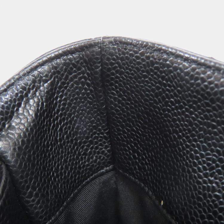 مملوكة مسبقًا Chanel Gts Chain Tote Bag With Coco Mark And Gold Hardware Grained Calfskin