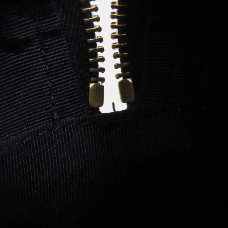 Pre Owned Chanel Mini Boston Bag Matelasse Gold Hardware Grained Calfskin