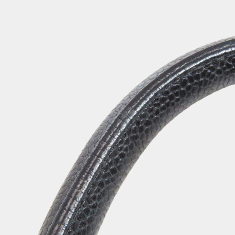 Pre Owned Chanel Mini Boston Bag Matelasse Gold Hardware Grained Calfskin