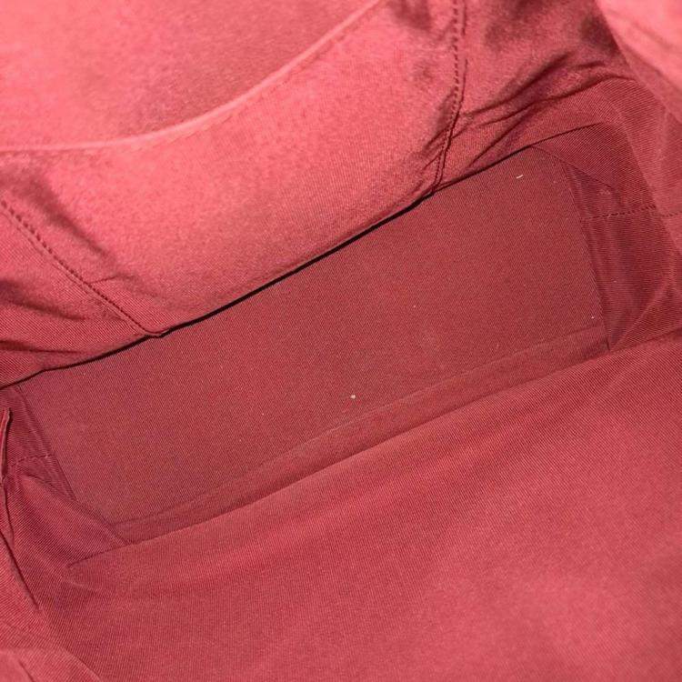 Pre Owned Chanel Navy Blue Leather Gabrielle Backpack Medium