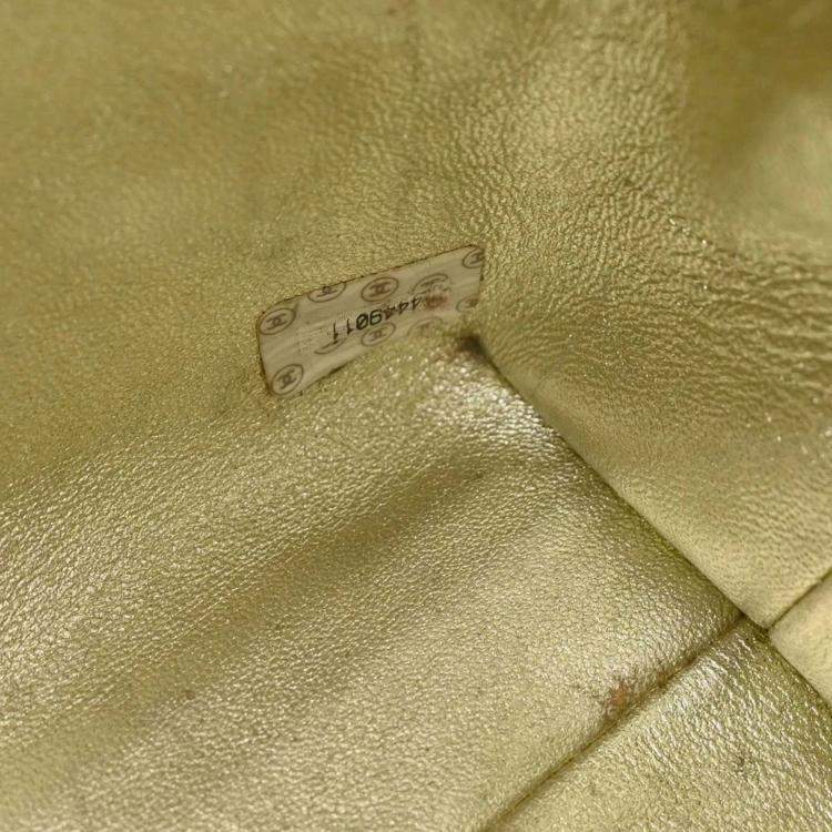 Pre Owned Chanel Black Velvet Handbag