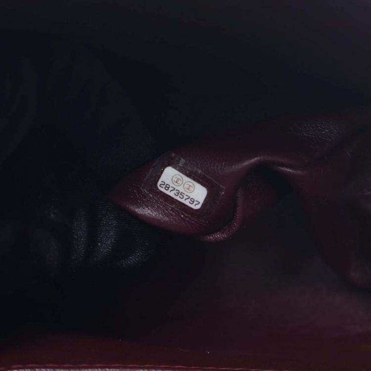 Pre Owned Chanel Black Maxi Classic Caviar Double Flap