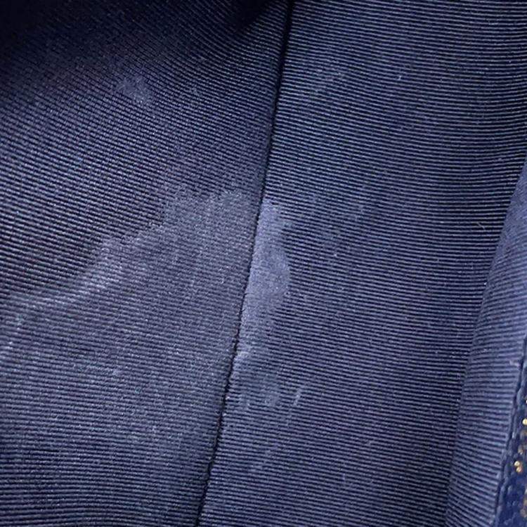 Pre Owned Chanel Boy Chanel Chain shoulder Bag Navy Caviar Leather Size 20