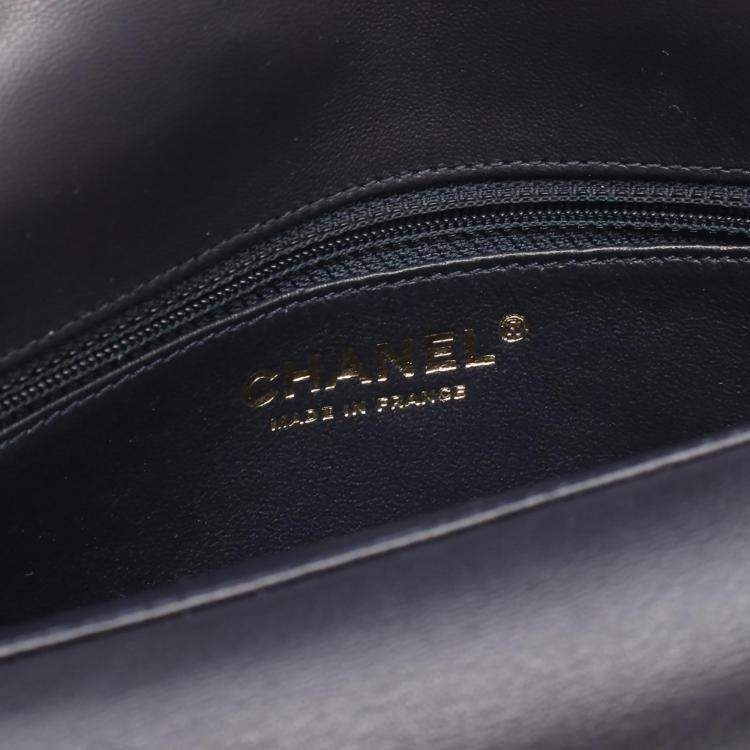 Pre Owned Chanel Tweed Multicolor CC Flap Bag