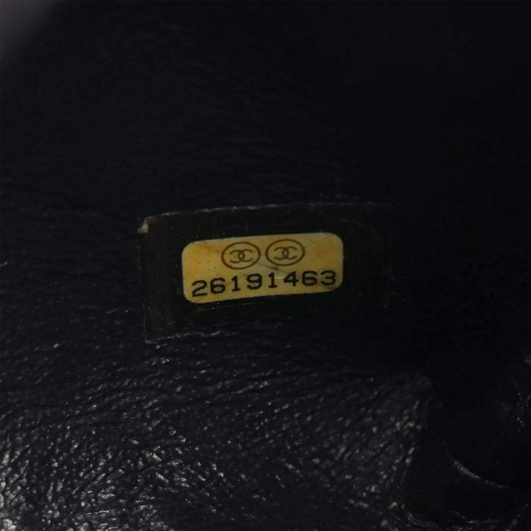 Pre Owned Chanel Tweed Multicolor CC Flap Bag