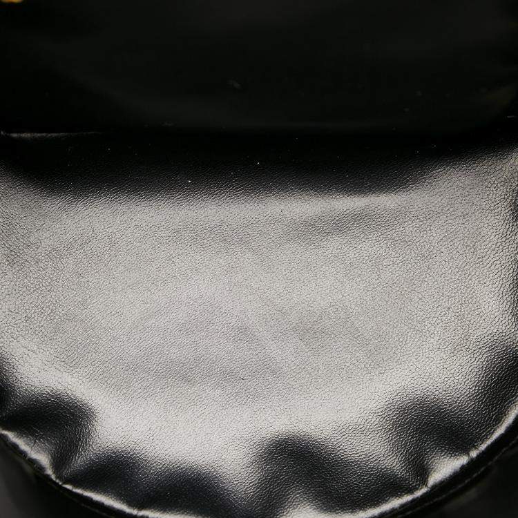 Pre Owned Chanel Black CC Caviar Leather Vanity Bag